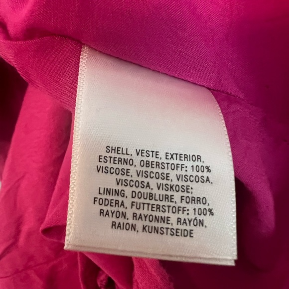 Maeve by Anthropologie resort faux wrap pink dress size 6 - Picture 4 of 5